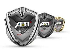 Audi Emblema Metallico Badge Stile Lussuoso Lega Metallica